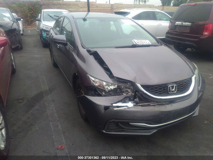 2015 HONDA CIVIC SEDAN LX - 19XFB2F57FE108697