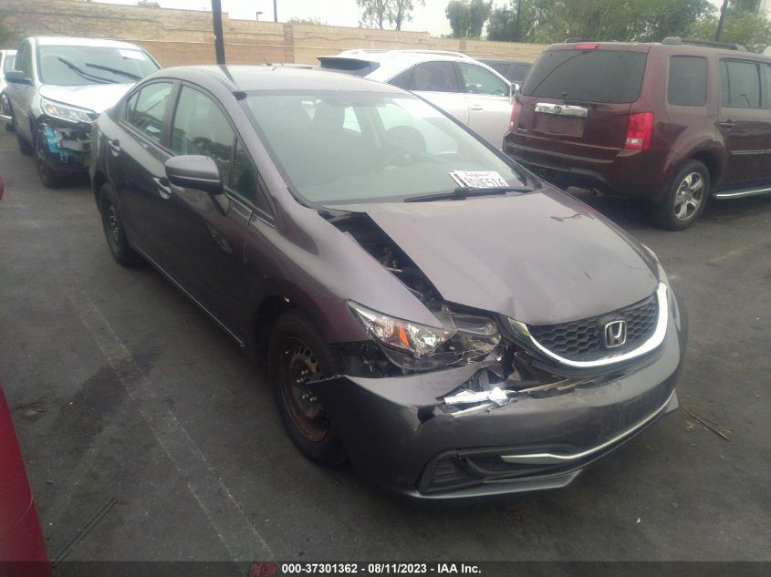 2015 HONDA CIVIC SEDAN LX - 19XFB2F57FE108697