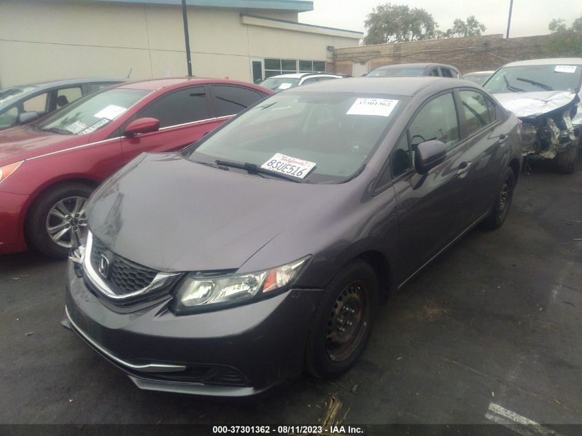 2015 HONDA CIVIC SEDAN LX - 19XFB2F57FE108697