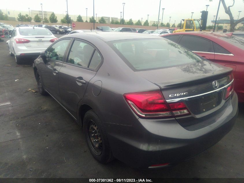 2015 HONDA CIVIC SEDAN LX - 19XFB2F57FE108697