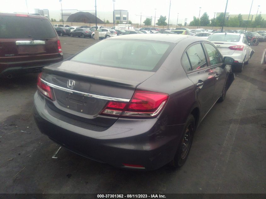 2015 HONDA CIVIC SEDAN LX - 19XFB2F57FE108697