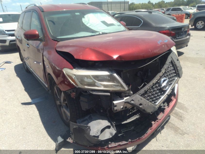2014 NISSAN PATHFINDER PLATINUM - 5N1AR2MNXEC726798