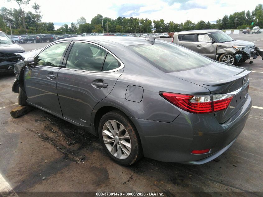 2015 LEXUS ES 300H HYBRID JTHBW1GG7F2077914