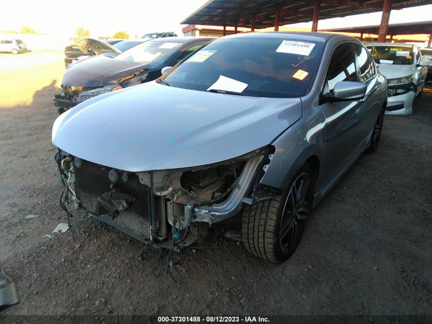 2017 HONDA ACCORD SEDAN SPORT - 1HGCR2F51HA306763
