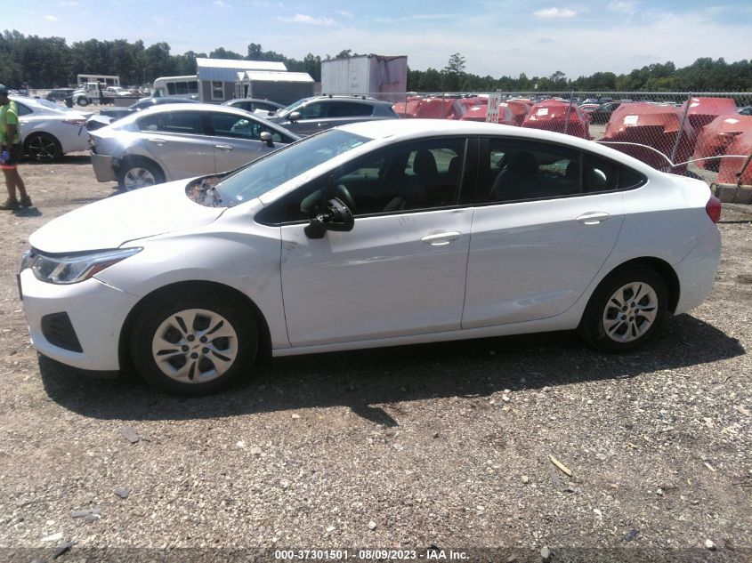2019 CHEVROLET CRUZE LS - 1G1BC5SMXK7151539