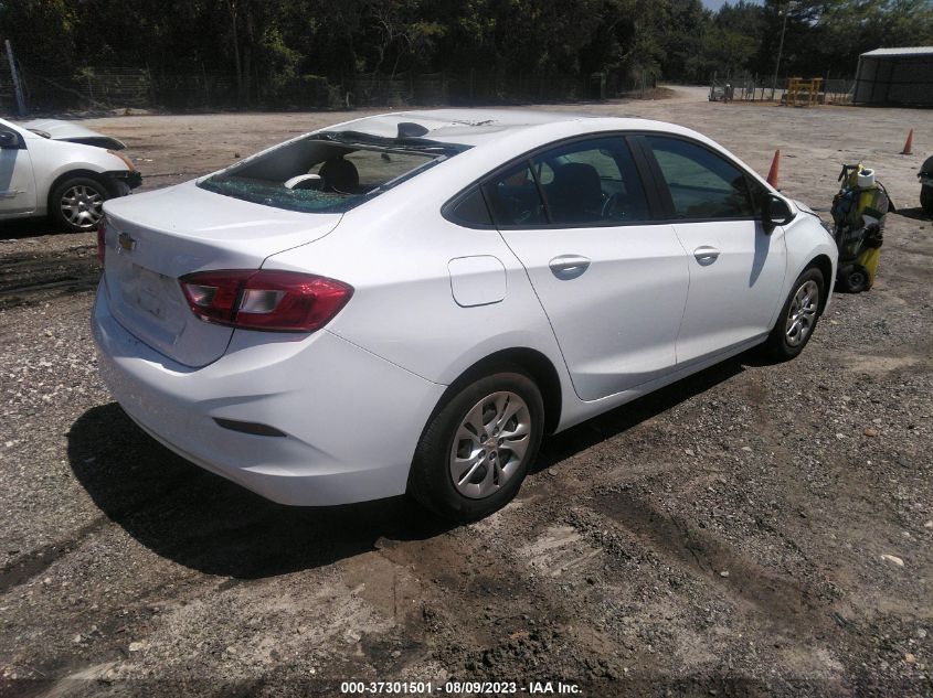2019 CHEVROLET CRUZE LS - 1G1BC5SMXK7151539