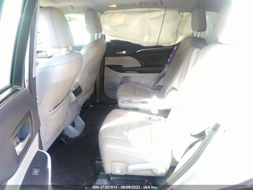 2016 TOYOTA HIGHLANDER LIMITED - 5TDYKRFH4GS140963