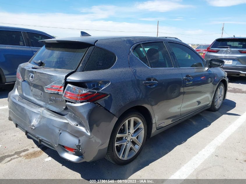 2016 LEXUS CT 200H HYBRID - JTHKD5BHXG2263266