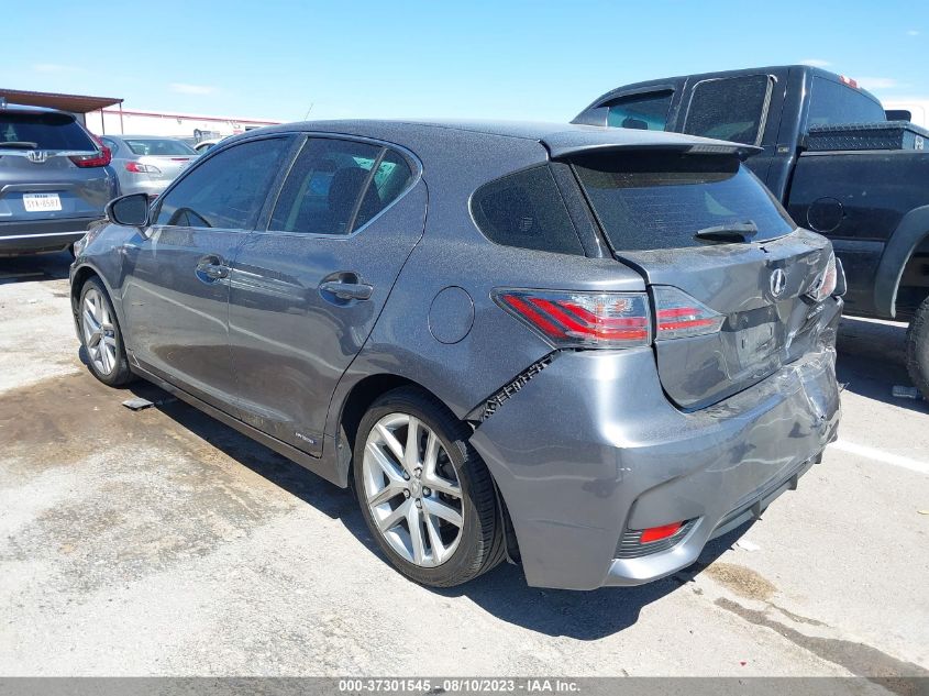 2016 LEXUS CT 200H HYBRID - JTHKD5BHXG2263266