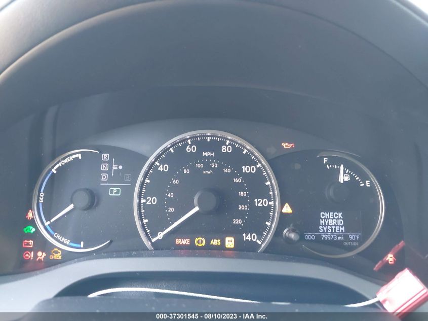 2016 LEXUS CT 200H HYBRID - JTHKD5BHXG2263266