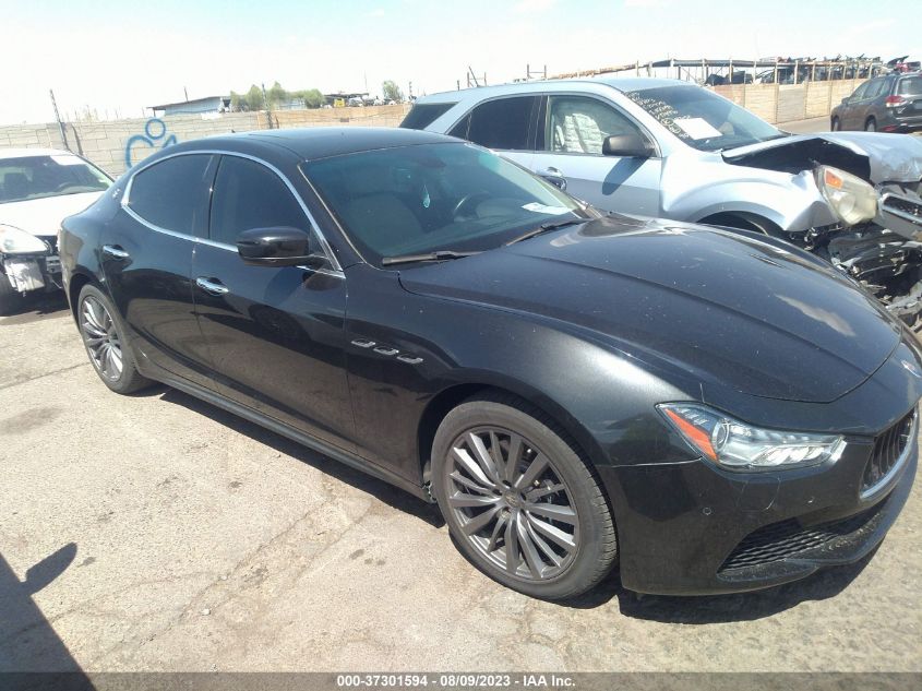 2014 MASERATI GHIBLI S Q4 ZAM57RTA1E1085387