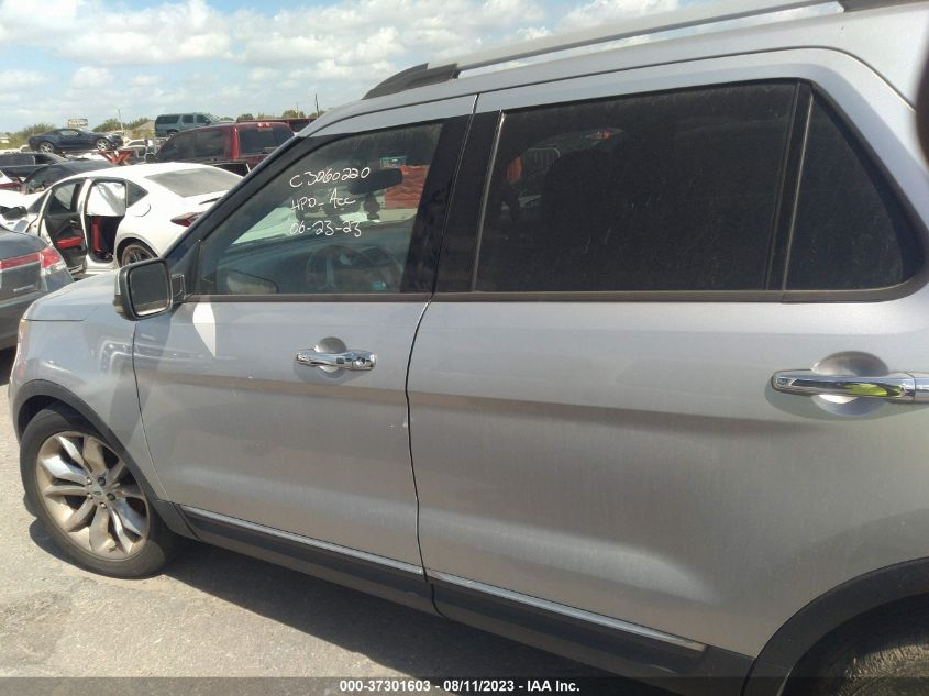 2013 FORD EXPLORER LIMITED - 1FM5K8F89DGA54238