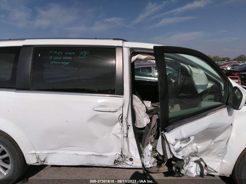 2019 DODGE GRAND CARAVAN SXT - 2C4RDGCG4KR608240