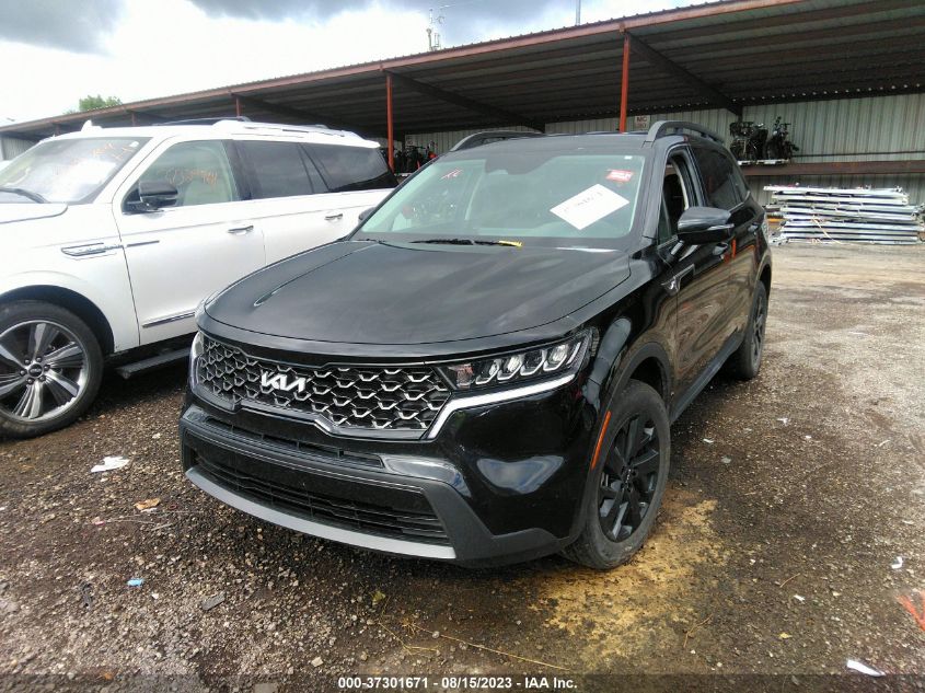 2022 KIA SORENTO X-LINE S - 5XYRLDLC0NG156097