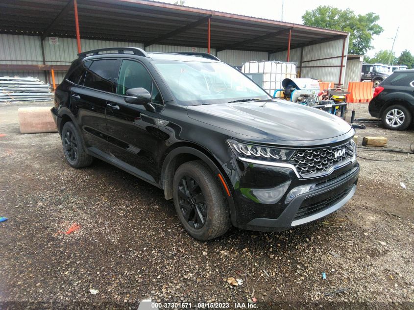 2022 KIA SORENTO X-LINE S - 5XYRLDLC0NG156097