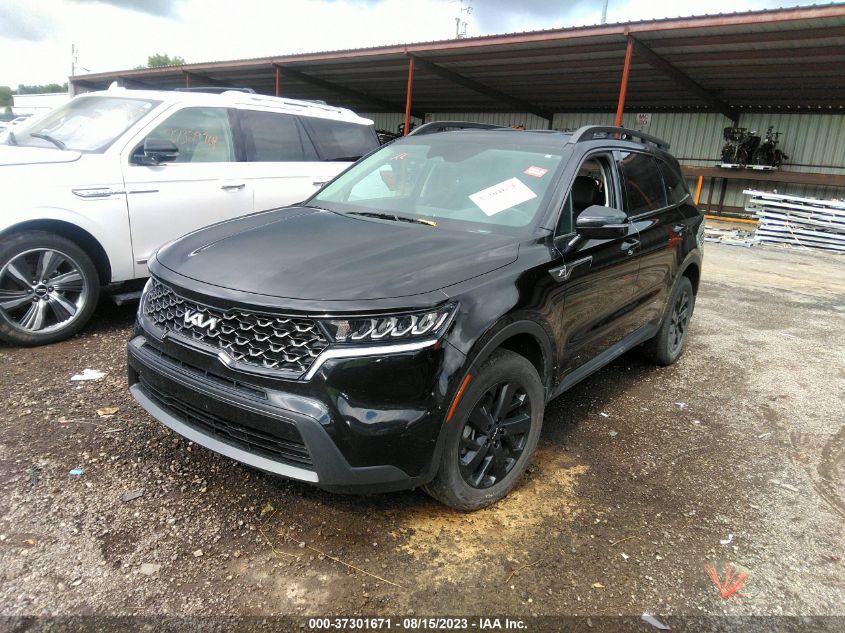 2022 KIA SORENTO X-LINE S - 5XYRLDLC0NG156097