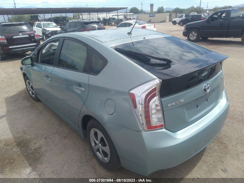 2014 TOYOTA PRIUS FOUR/FIVE/THREE/ONE/TWO - JTDKN3DU7E1780024