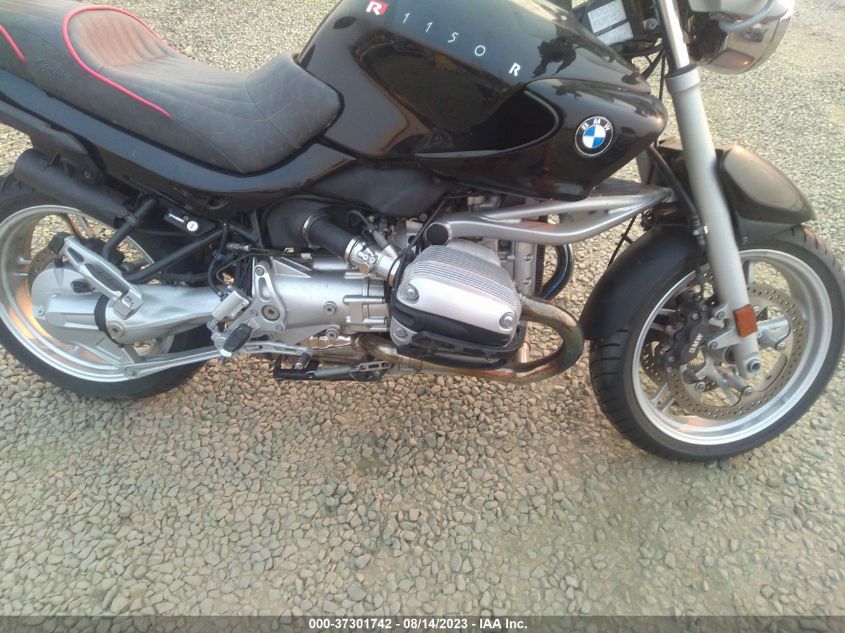 2002 BMW R1150 R - WB10439B12ZF45052