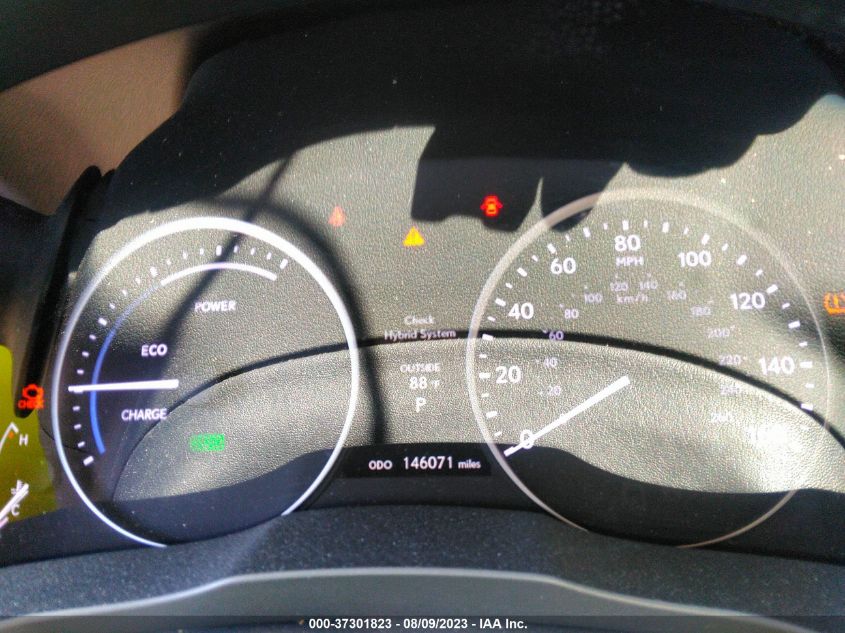 2013 LEXUS ES 300H HYBRID JTHBW1GG0D2009418