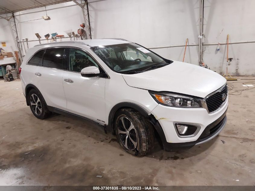 2016 KIA SORENTO EX - 5XYPHDA52GG100484