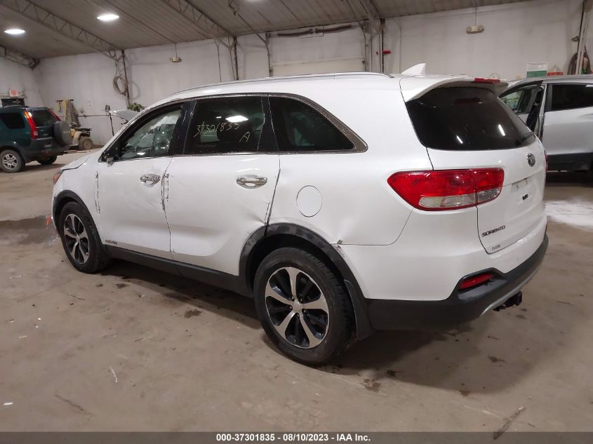 2016 KIA SORENTO EX - 5XYPHDA52GG100484