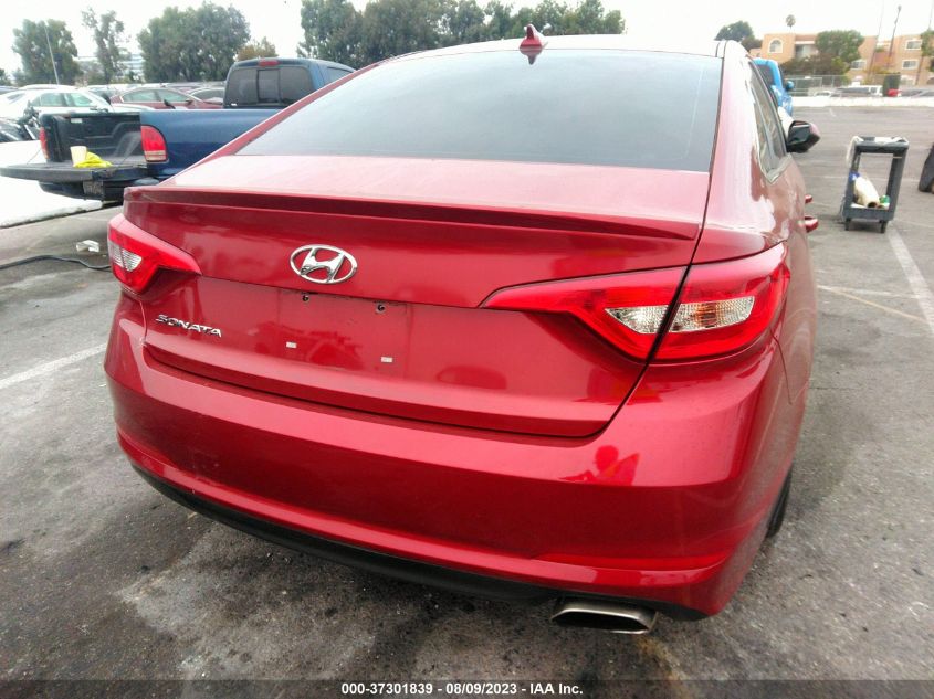 2016 HYUNDAI SONATA 2.4L SE - 5NPE24AF6GH291255