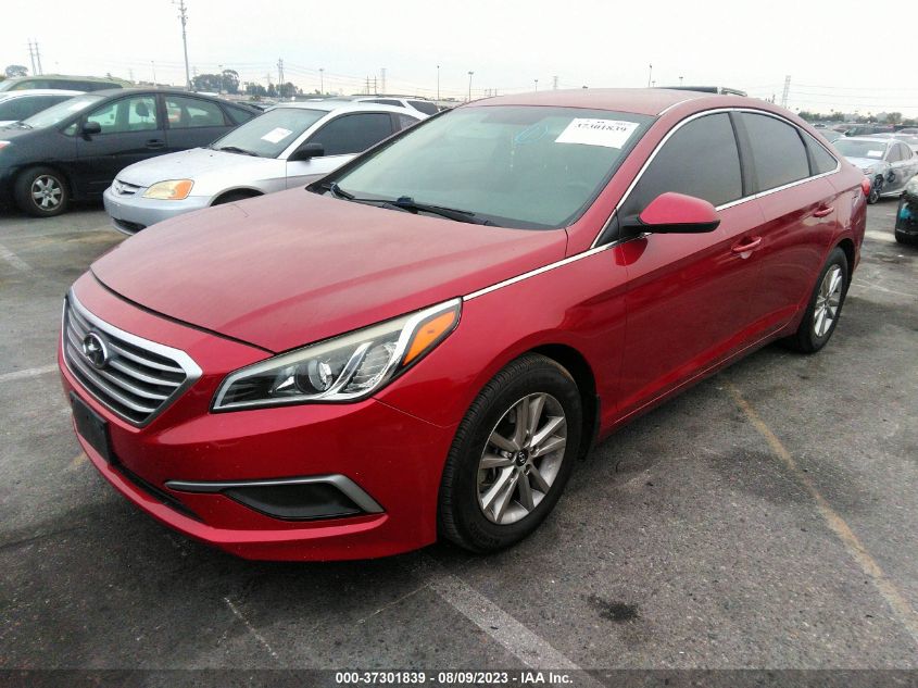 2016 HYUNDAI SONATA 2.4L SE - 5NPE24AF6GH291255