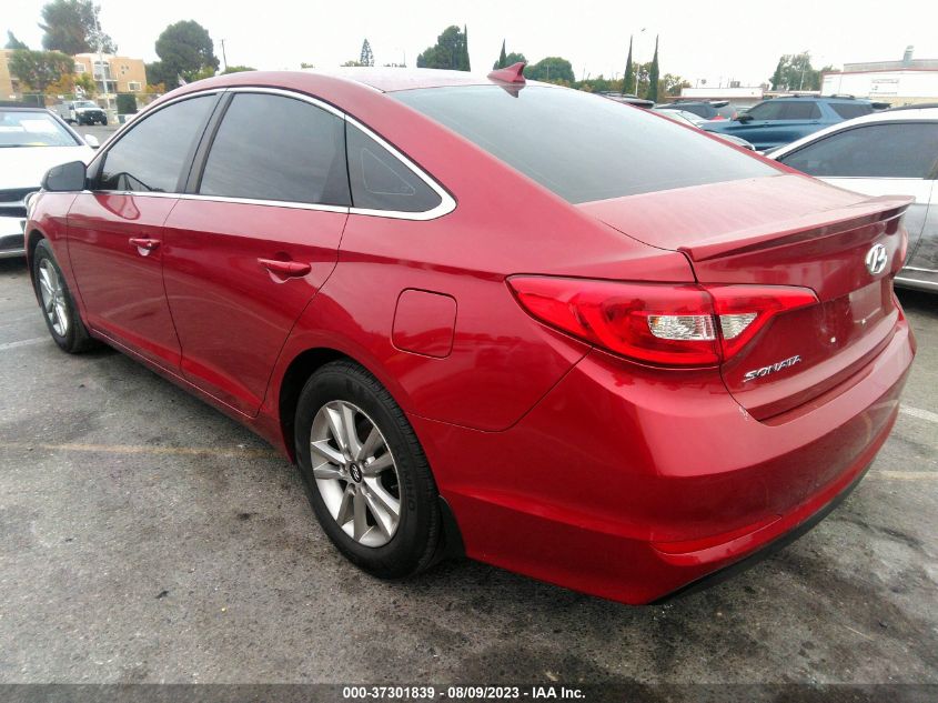 2016 HYUNDAI SONATA 2.4L SE - 5NPE24AF6GH291255