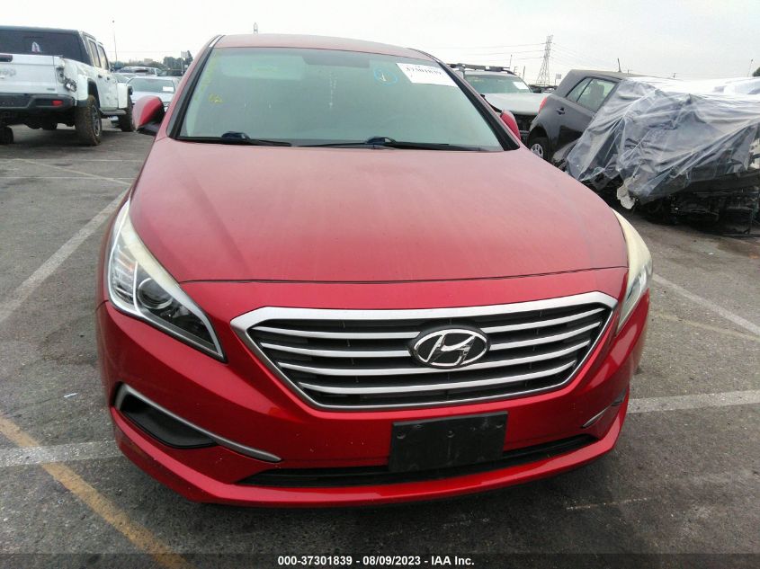 2016 HYUNDAI SONATA 2.4L SE - 5NPE24AF6GH291255