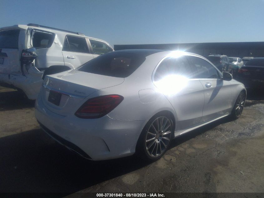 55SWF6GB2FU040950 2015 MERCEDES-BENZ C-CLASS, photo no. 4