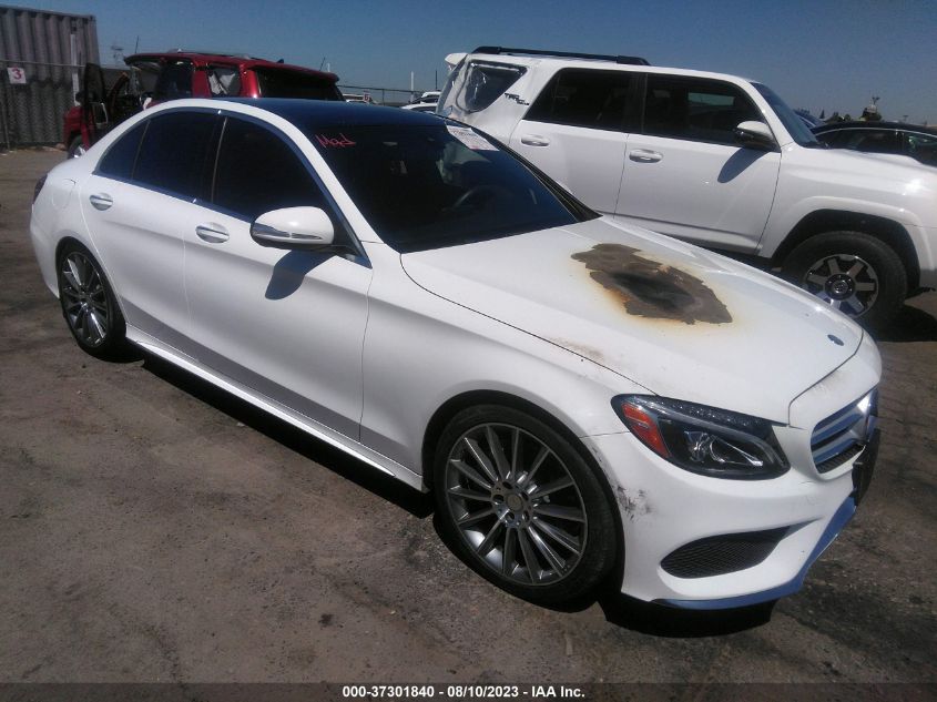 55SWF6GB2FU040950 2015 MERCEDES-BENZ C-CLASS - Image 1