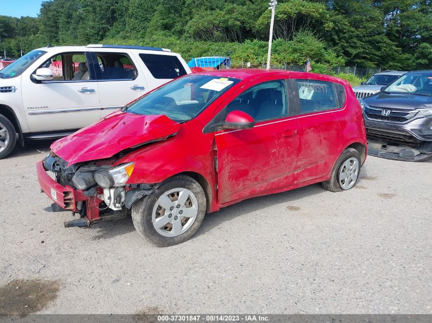 2013 CHEVROLET SONIC LS - 1G1JA6SG2D4232136