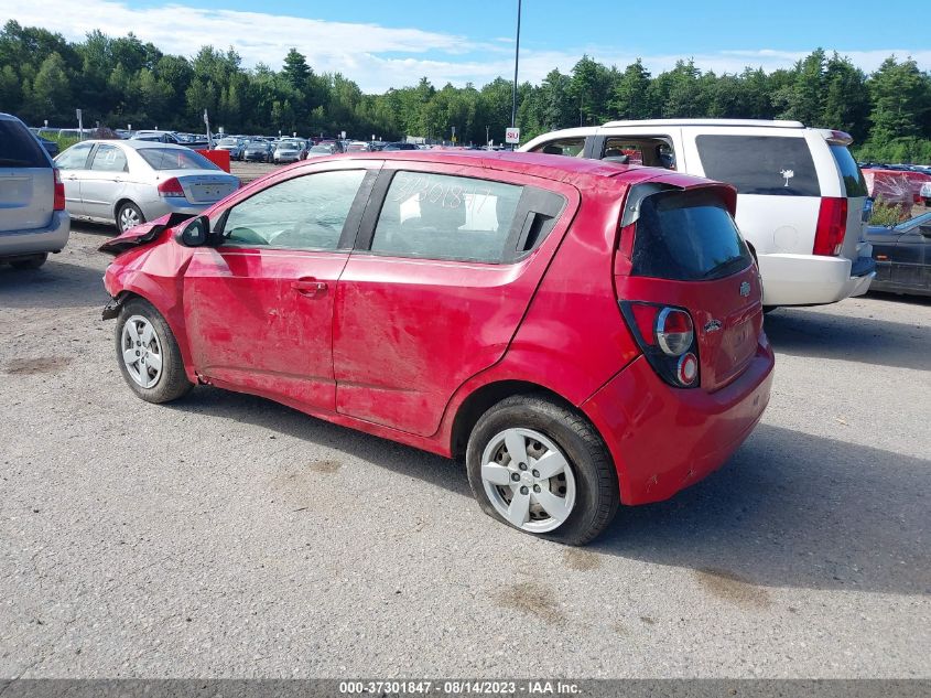 2013 CHEVROLET SONIC LS - 1G1JA6SG2D4232136