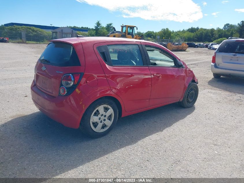 2013 CHEVROLET SONIC LS - 1G1JA6SG2D4232136