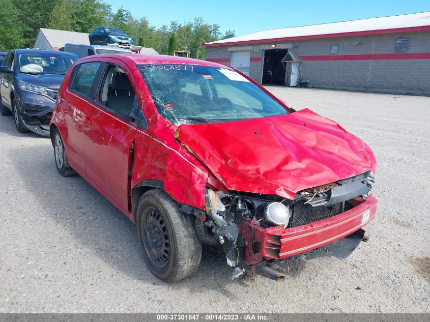 2013 CHEVROLET SONIC LS - 1G1JA6SG2D4232136