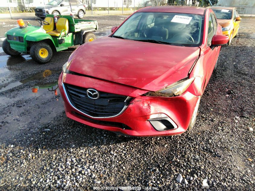 2014 MAZDA MAZDA3 I SPORT - JM1BM1U74E1123554