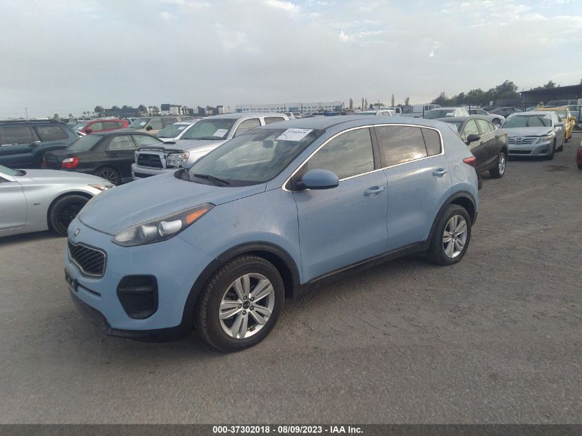 2017 KIA SPORTAGE LX - KNDPM3AC6H7117923