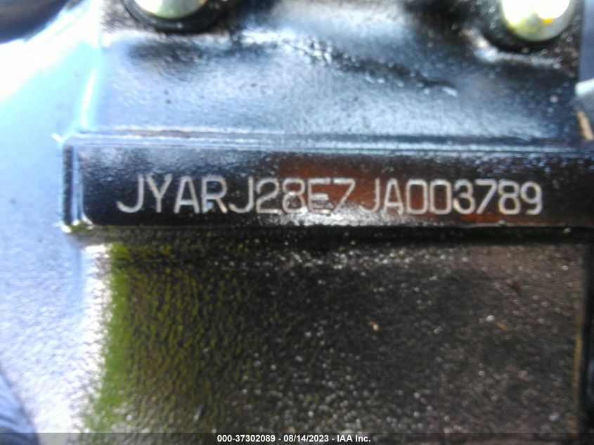 2018 YAMAHA YZFR6 JYARJ28E7JA003789