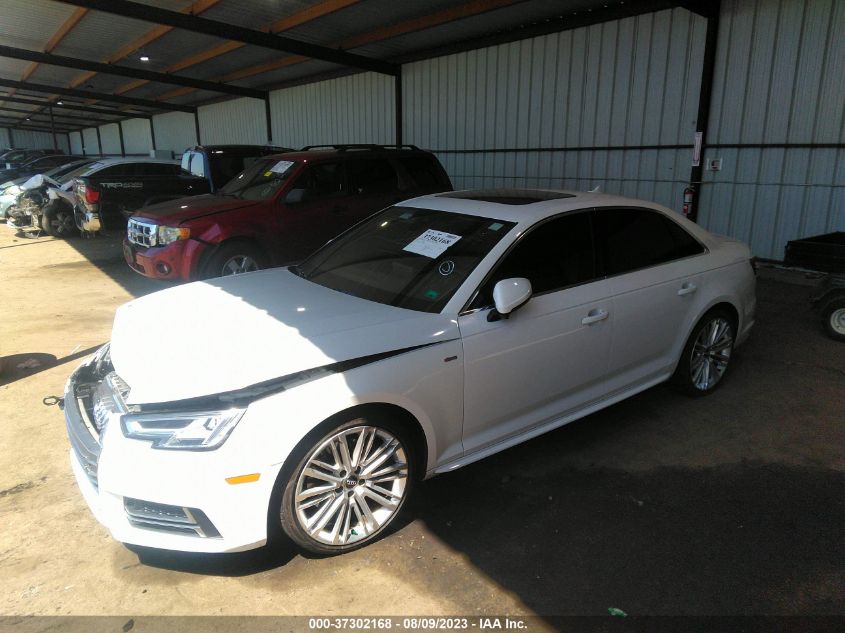 2017 AUDI A4 PREMIUM PLUS - WAUENAF43HN071809