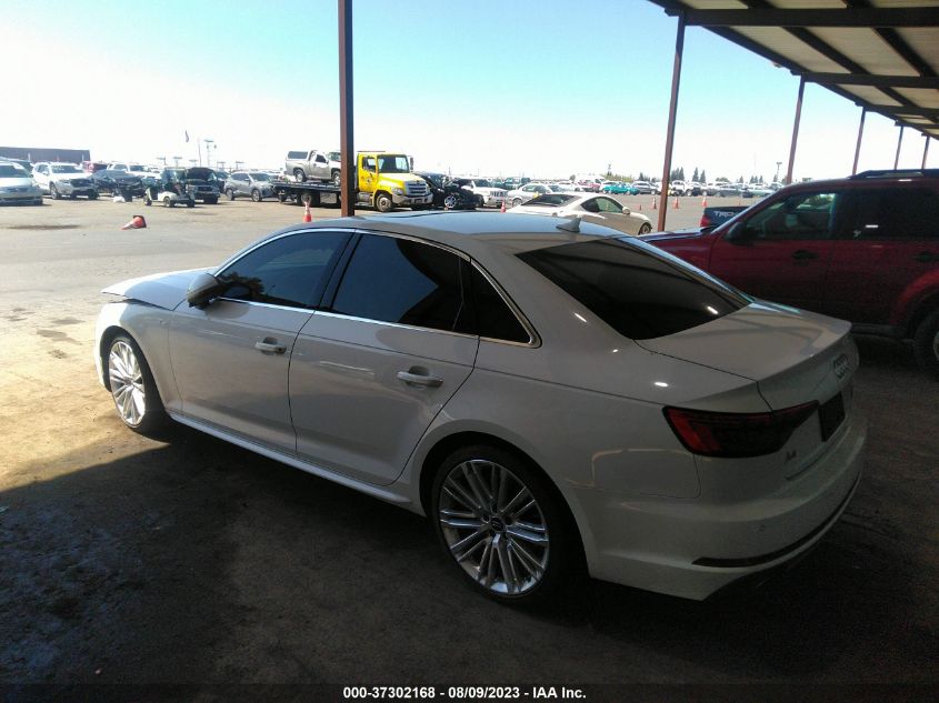 2017 AUDI A4 PREMIUM PLUS - WAUENAF43HN071809