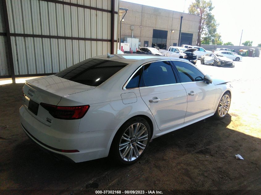 2017 AUDI A4 PREMIUM PLUS - WAUENAF43HN071809