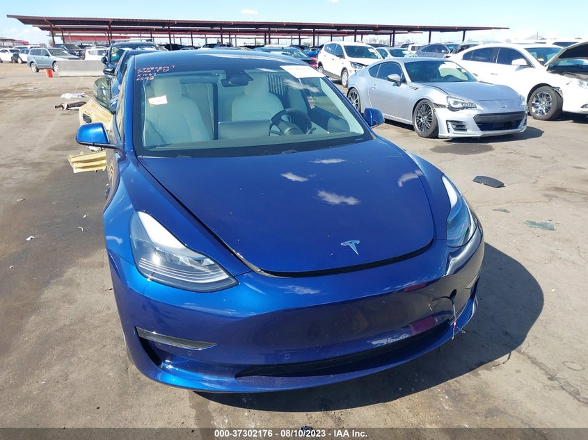 VIN 5YJ3E1EB3MF926592 2021 TESLA MODEL 3 LONG RANGE