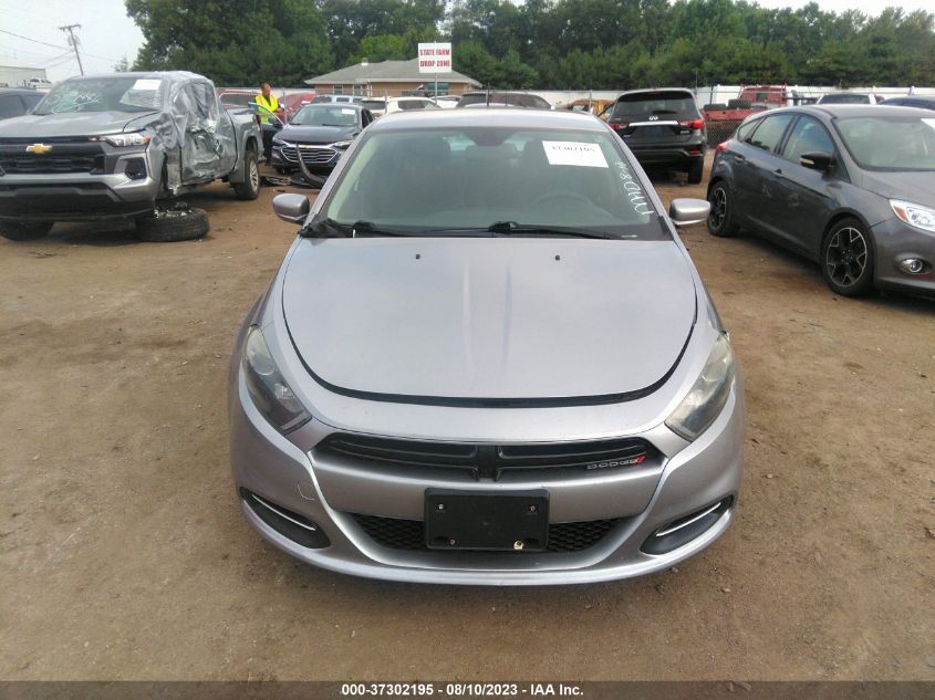 2015 DODGE DART SXT - 1C3CDFBB5FD222249