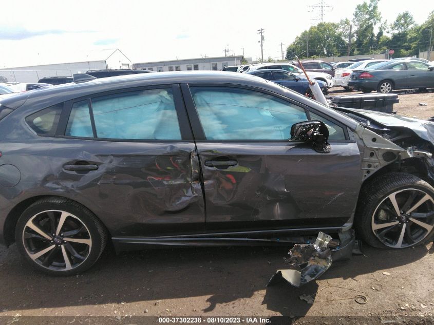 2022 SUBARU IMPREZA SPORT - 4S3GTAL64N3713632