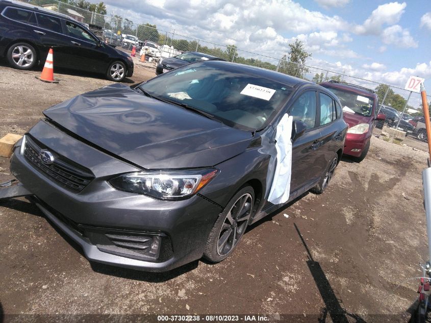 2022 SUBARU IMPREZA SPORT - 4S3GTAL64N3713632