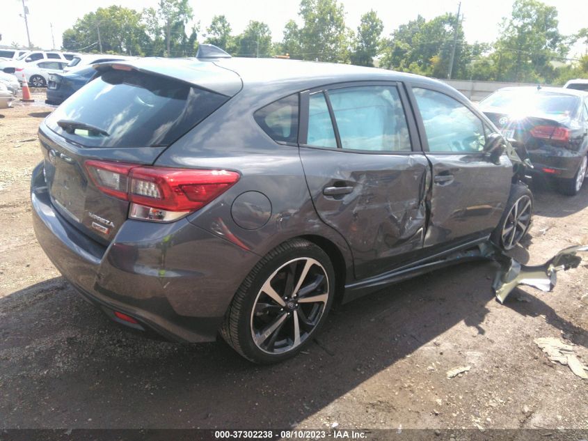 2022 SUBARU IMPREZA SPORT - 4S3GTAL64N3713632
