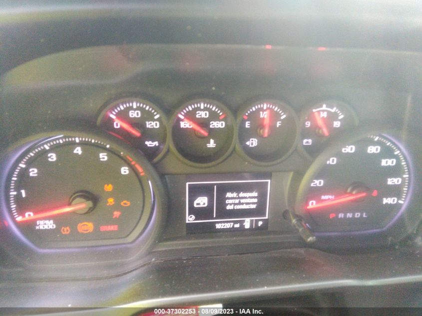 2020 CHEVROLET SILVERADO 1500 CUSTOM - 3GCPWBEF7LG168529