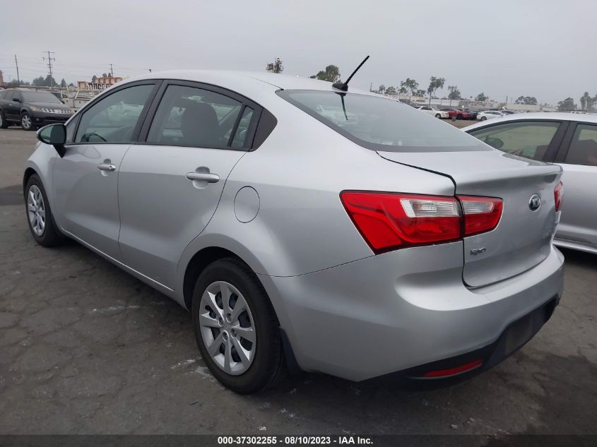 2014 KIA RIO LX - KNADM4A33E6407091