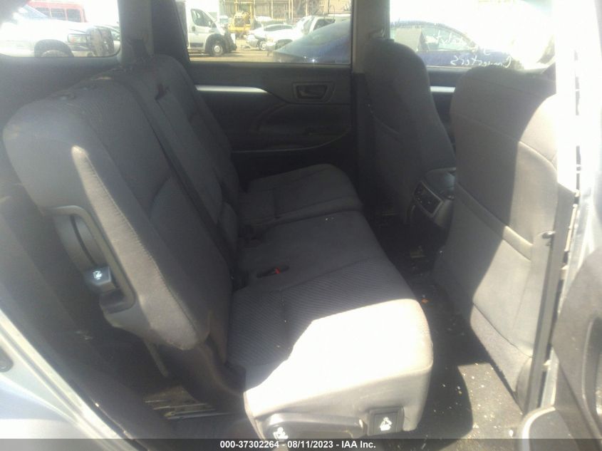 2016 TOYOTA HIGHLANDER LE/LE PLUS - 5TDBKRFH1GS272889