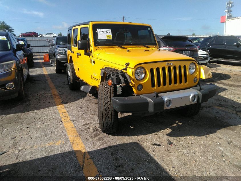2015 JEEP WRANGLER UNLIMITED SAHARA - 1C4BJWEG5FL623538